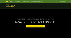 Desktop Screenshot of chiapastoursandtravel.com